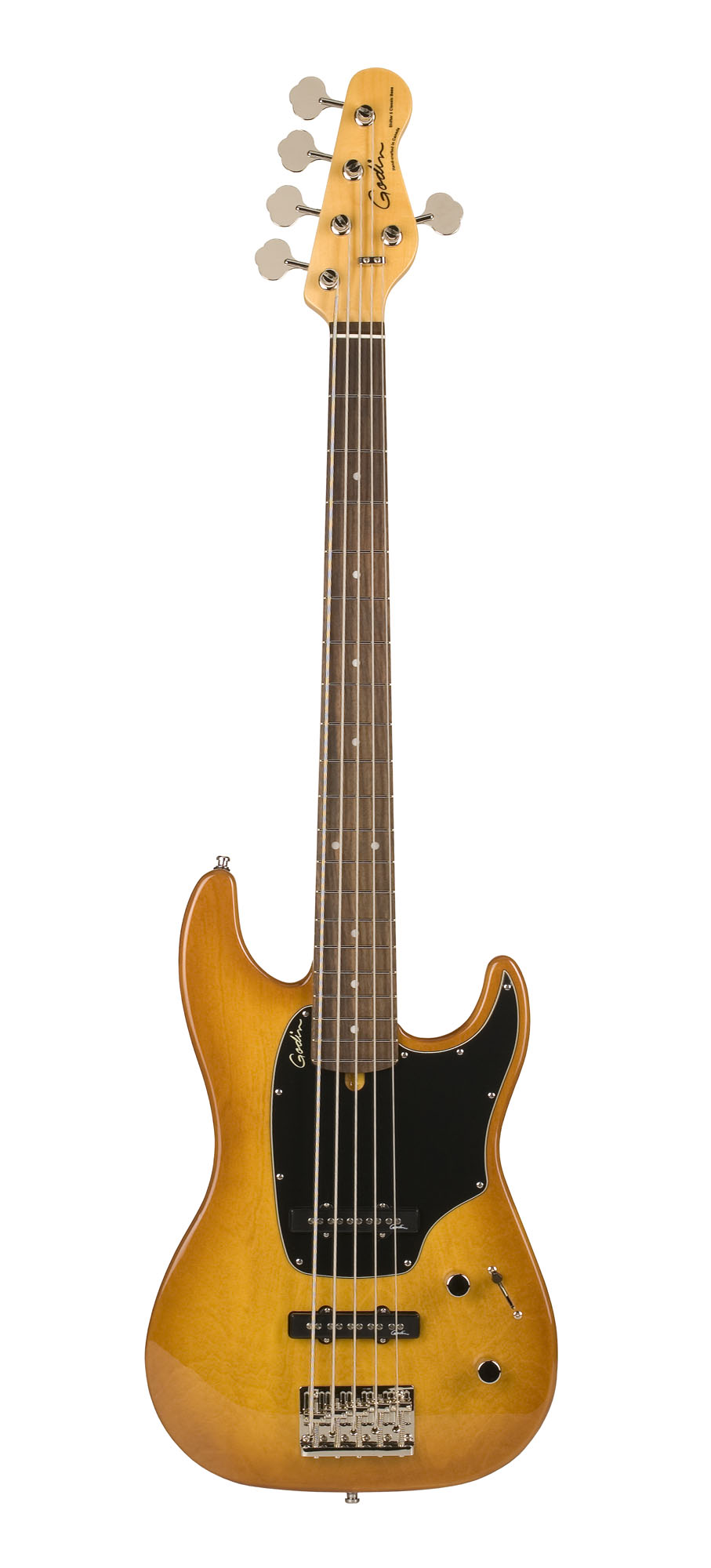 Godin 36707 Shifter Classic 5 Creme Brulee RN Electric Bass Guitar